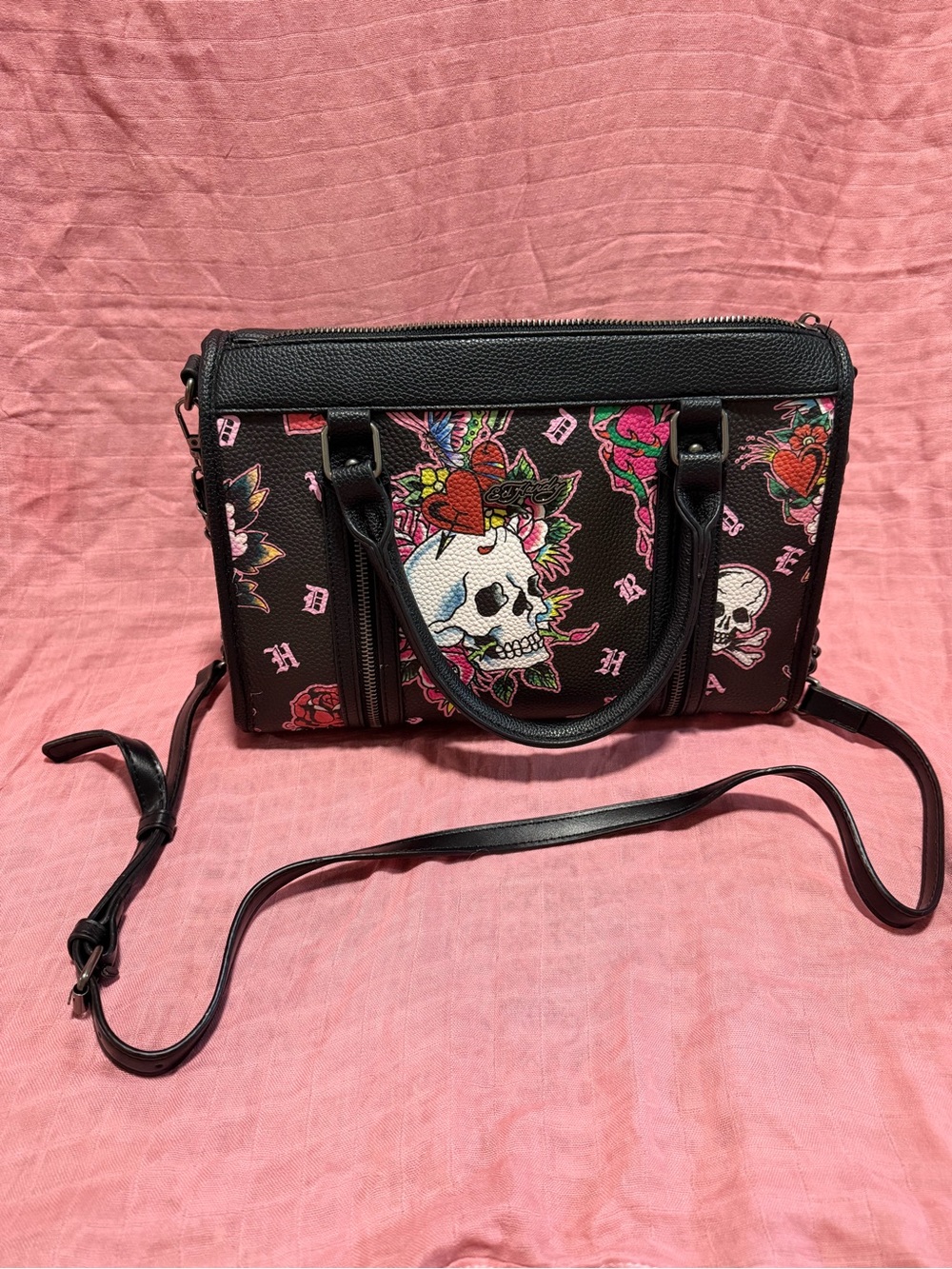 Ed hardy shoulder or crossbody bag